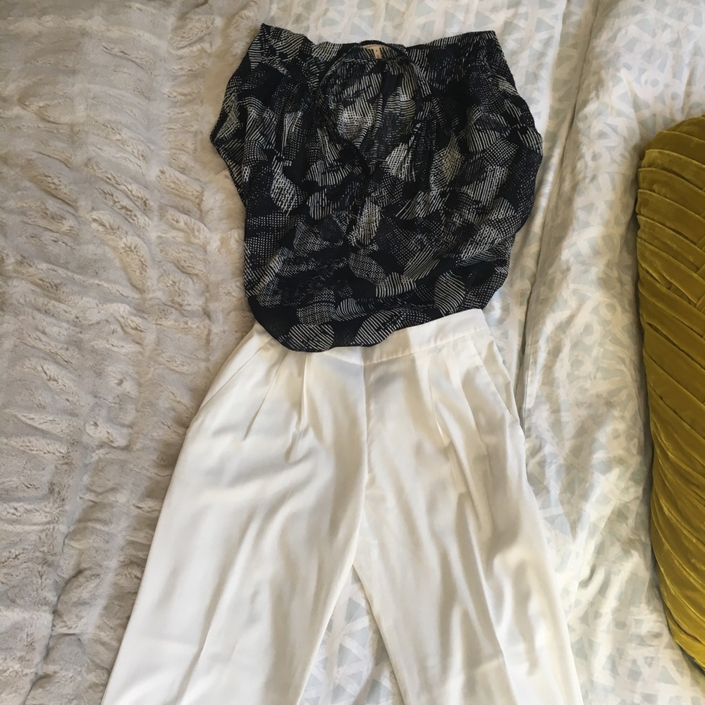 Rebecca Taylor flowy blouse
